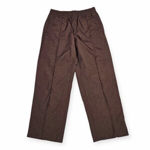 Adidas Pintuck Pants in Brown Small